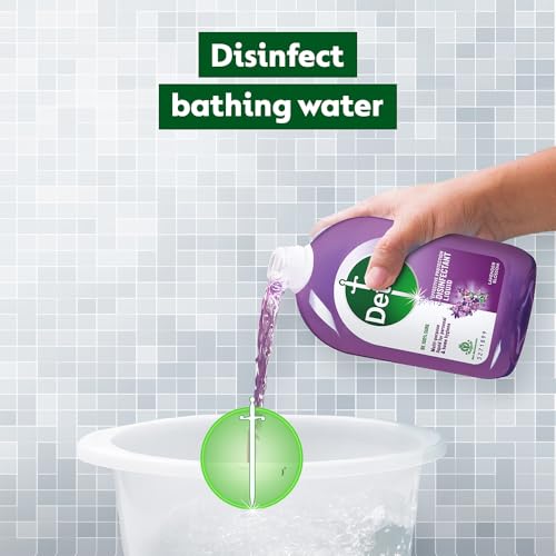 Image of Dettol Liquid Disinfectant for Floor Cleaner, Surface Disinfection, Personal Hygiene (Lavender Blossom, 550ml)