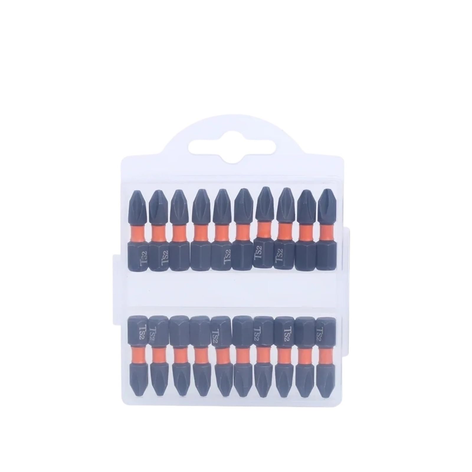 Uayplmbi 20Pcs 25Mm 25/50/65/70/90Mm Ph2 Cross Screwdriver Set With Case Batch Head Impact Drill Bit Alloy Steel