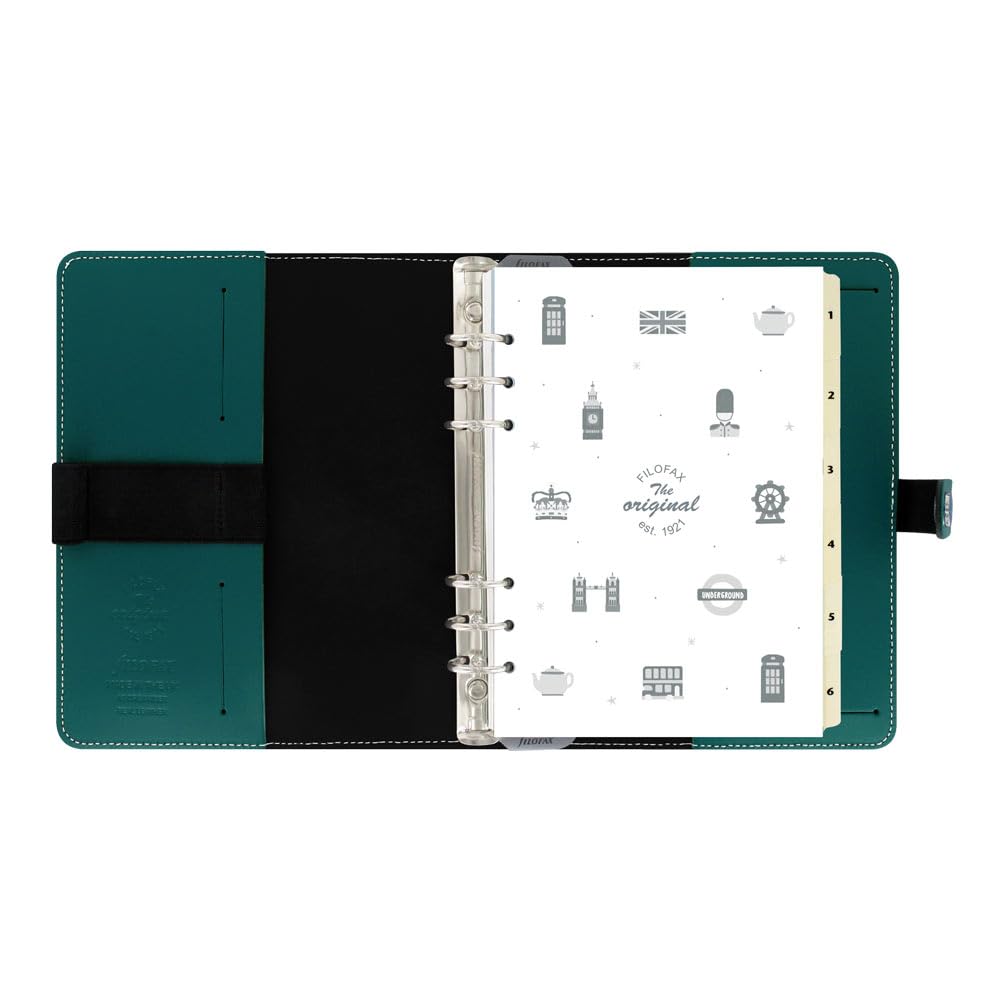 Filofax A5 The Original Organiser - Dark Aqua