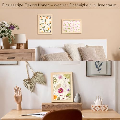 Cheynn Holz Papierherstellung Rahmen, A6 Papier Schöpfen Doppellagig Papierschöpfrahmen 18 x 13 cm DIY Papierhandwerk Schöpfrahmen Siebdruckrahmen für Papierkunst Handwerk DIY Craft