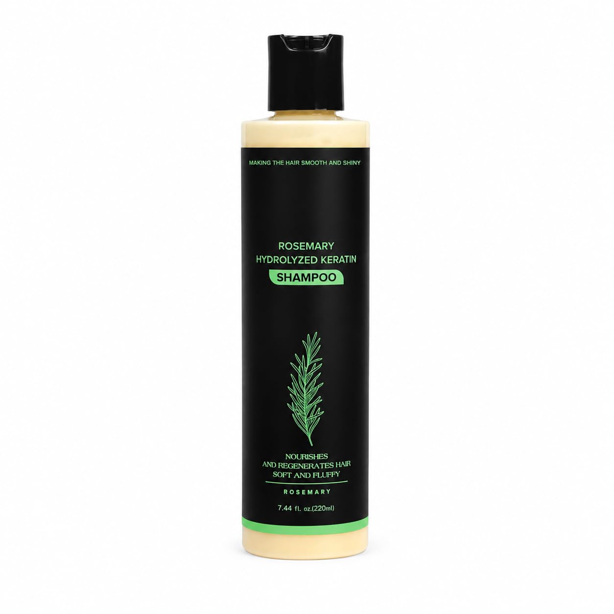 Tgideas Rosemary & Biotin Shampoo for Hair Growth & Hair Fall Control | Hydrolyzed Keratin Volumizing Shampoo for Thinning Hair | Anti-Hairfall Sulphate-Free Formula for Fuller Thicker Hair, Men & Women – 200ml-image-15