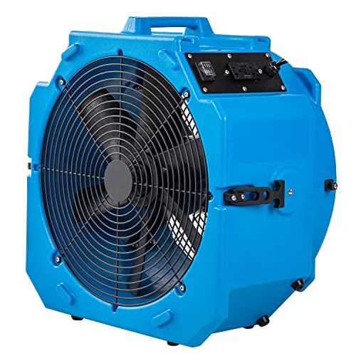 MOUNTO Mt4000A 1/4hp 4000cfm Axial Air Mover Ventilador de tambor secador de piso