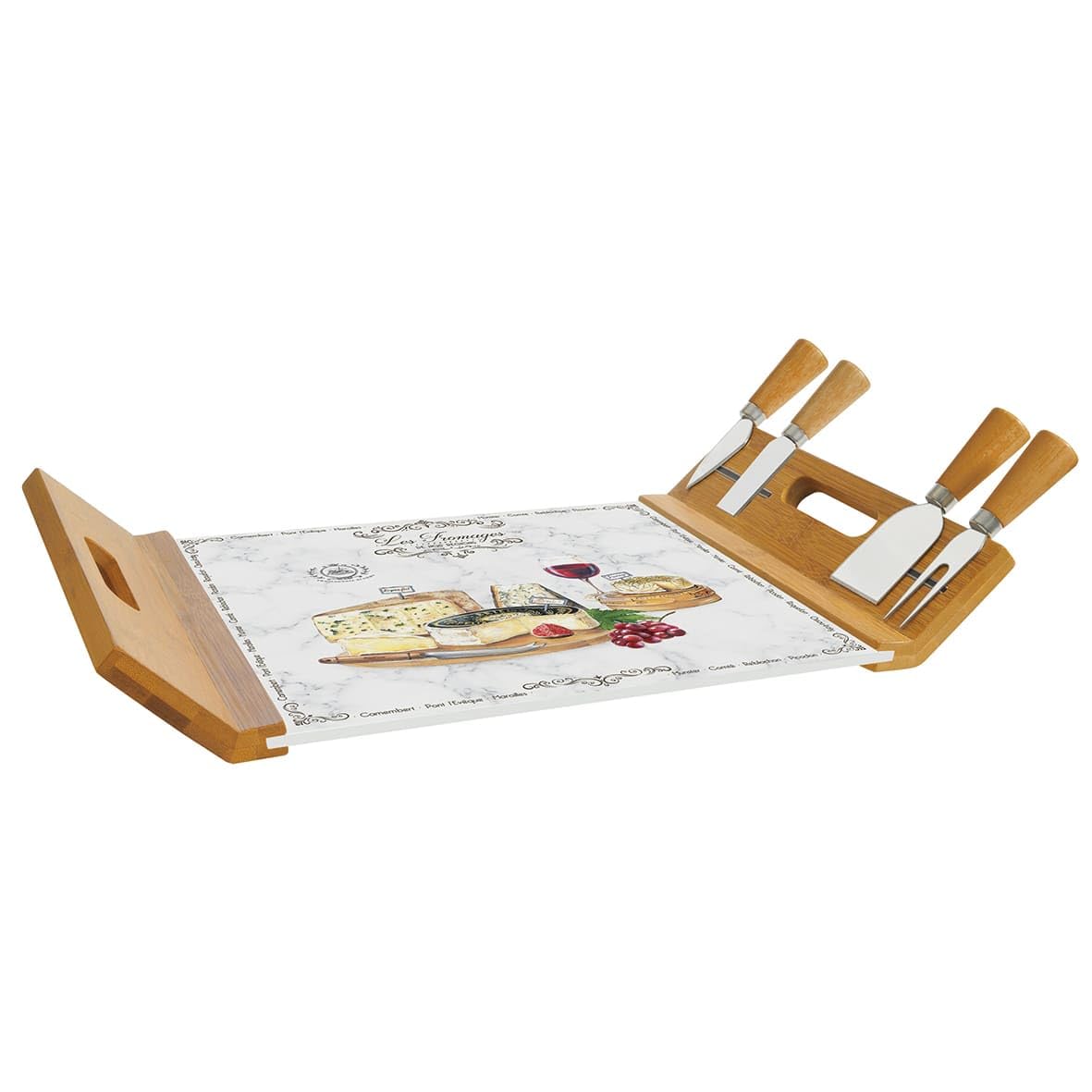 Easylife - Plateau Fromage RECTANGULAIRE Les FROMAGES DE NOS Regions