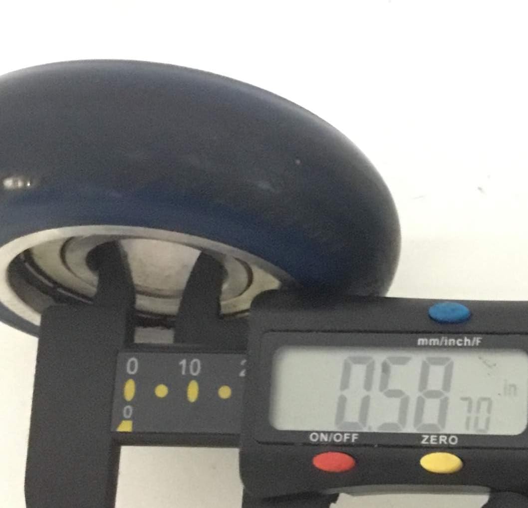 Octane Fitness Roller Wheel Replacement for Pro 4700 and Pro 3700 Elliptical Machines, Heavy Duty Track Glide Wheel for Smooth Stride Motion and Stable Performance Part 104247-001