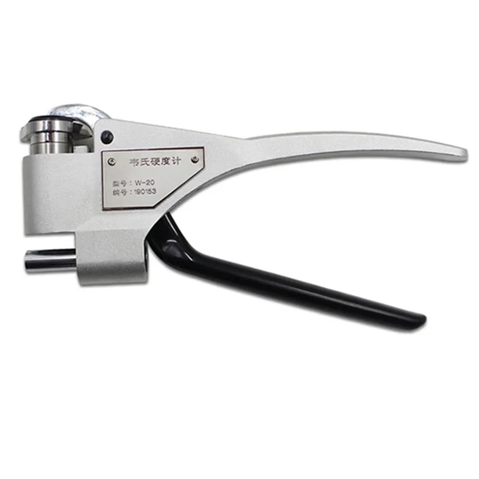 Hardness Tester, Portable Webster Hardness Tester for Metal 0.6-6mm Thickness Aluminum Alloys Measuring Durometer