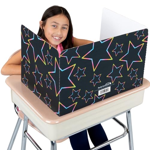 Image of Really Good Stuff Neon Pop Privacy Shields, Set of 12, Ages 4+, PreK+