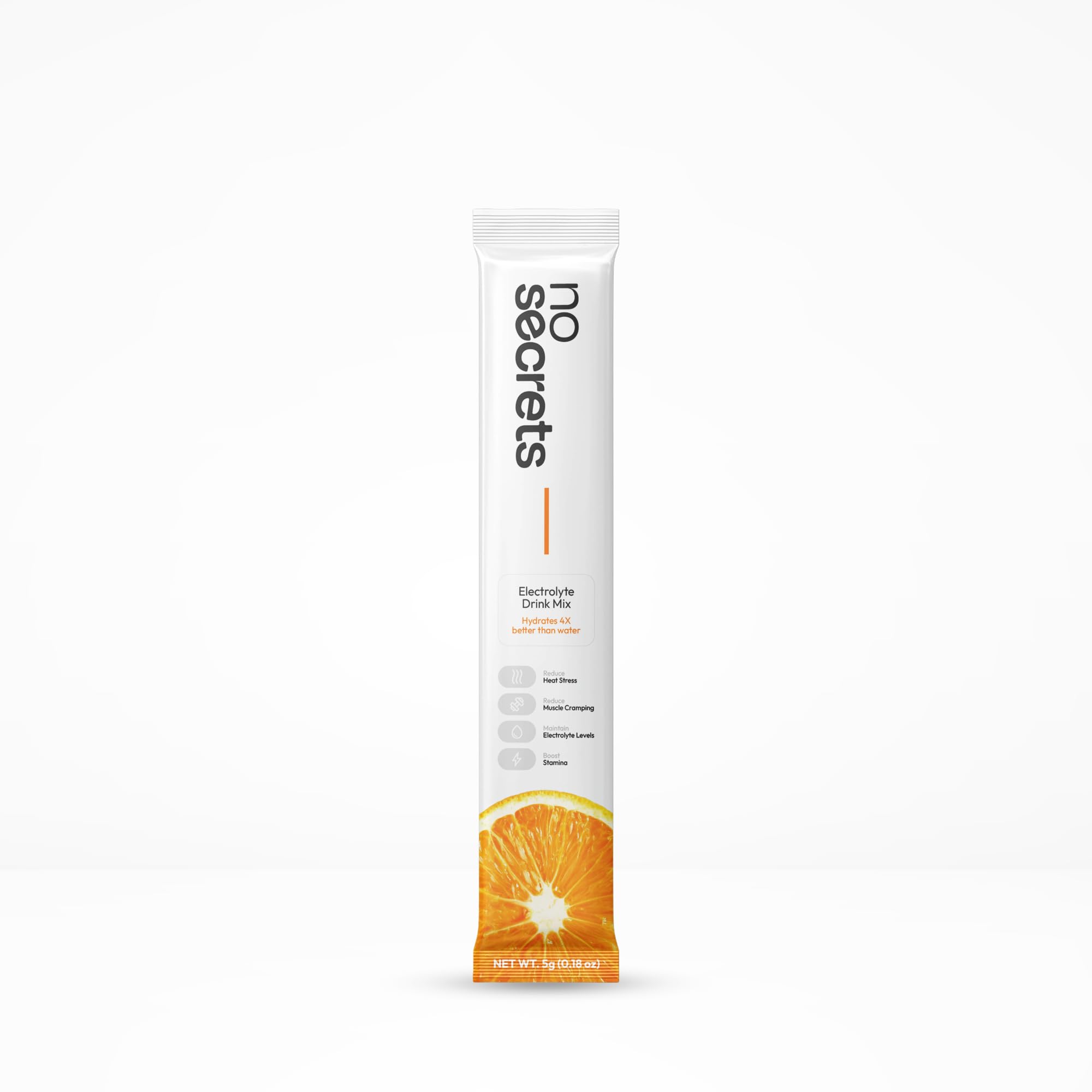 No SECRETS Perfect Hydration Duo – Orange - Pack Of 1 (20 Sticks) | Electrolytes & antioxidants | Instant Hydration & Energy | Fitness, Recovery | Low-calorie | Vegetarian — Amazon image 5