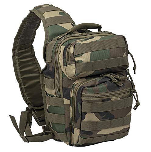 Mil-Tec One Strap Assault Pack Small Backpack 10L - green