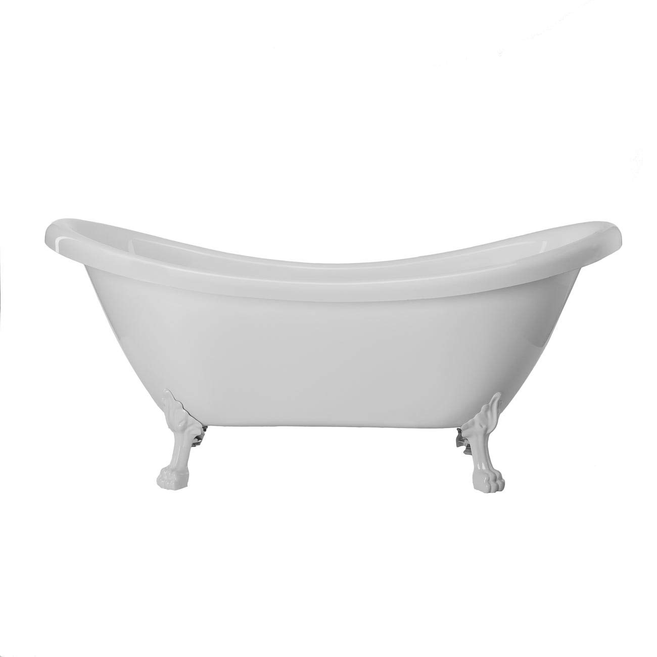 Buy Vintage Tub & Bath Florence 70 Inch Acrylic Double Slipper Clawfoot