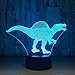 Produktbild Spielegeschenke Kinderstudientisch 3D-Lampe Dinosaurier 7-Farbige Led-Nachtlampen Für Kinder Touch-Led-Usb-Tischlampe Lampe Mit Baby-Nachtlicht Und Fernbedienung