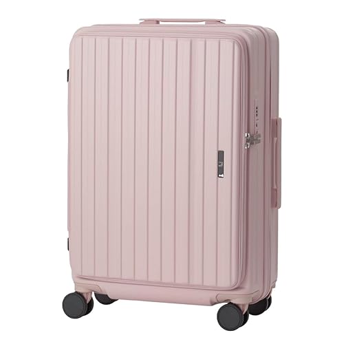 LEGEND WALKER 26” Large Expandable Front-Opening Spinner Luggage with TSA