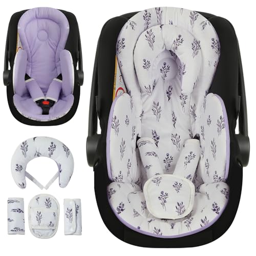 Inserto para Asiento de Auto Infantil con Soporte de Cabeza y Cuerpo miniatura 1