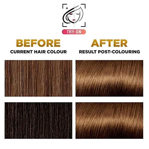 Image of L'Oreal Paris Hair Colour, Radiant At-Home Hair Colour with up to 100% Grey Coverage, Excellence Creme, 1 Black, Pack Of 2, 100g +72 ml, 25g + 25 ml