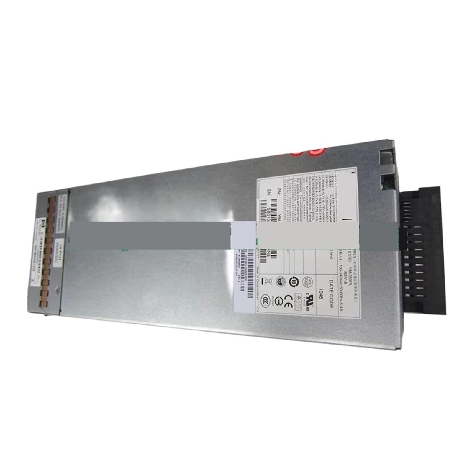 CLEUFWKO For MSA2000 P2000G3 Power Supply 573W 592267-001 YM-3591A