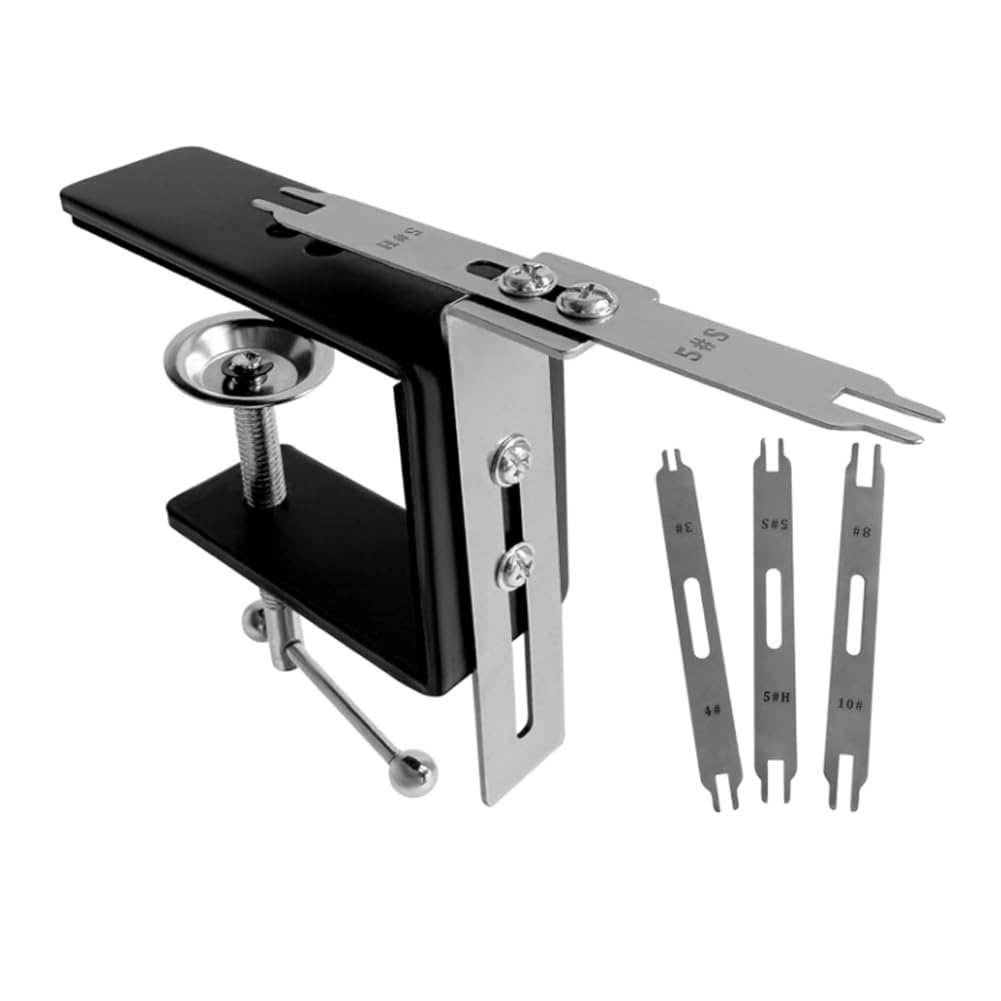Baeroprki Black Zipper Jig Sliders,Quick Zipper Jig Slider,Stainless Steel Zipper Sliders Puller,Clothing Store Home For,Dress,Coat