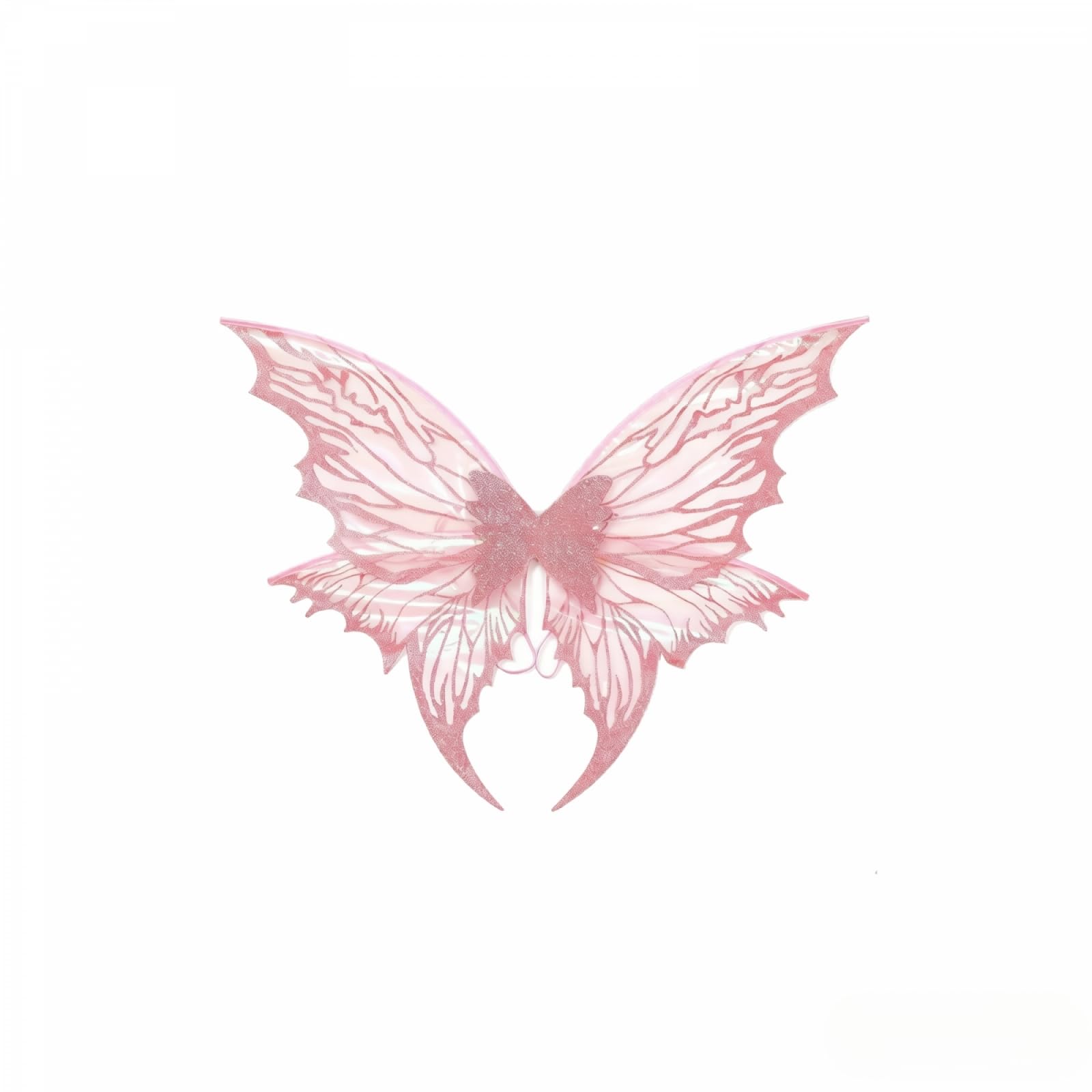 Elf Fairy Wing for Adults Women Butterfly Wing Costume (Light Pink, M)
