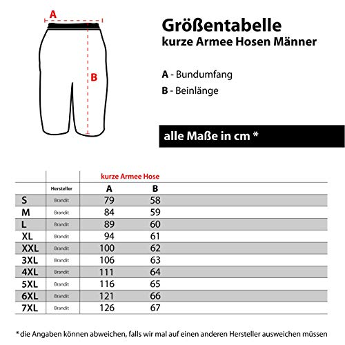 Spaß kostet Korte legerbroek LA Familia Patch S tot 7XL - Image 3
