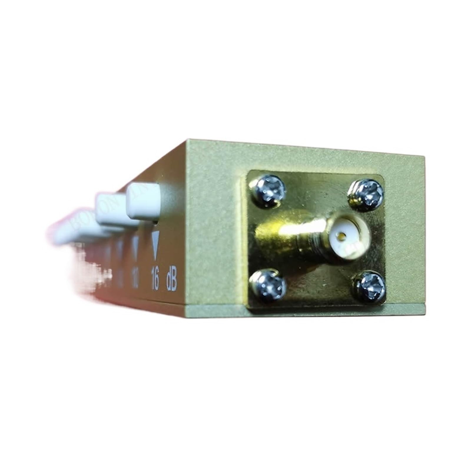 Atenuador ajustable Atenuador manual de 0-60 dB, 10 vatios, DC-3,0 GHz, 50 ohmios, pasos de 1 dB, atenuadores de pasos SMA, ATN36050-10, pulsación de tecla