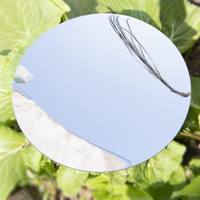 1 pieza de espejo parabólico de acrílico plástico, espejo cóncavo 10 15 20 cm, lente de enfoque, protección UV, lente cóncava reflectante resistente(20cm)