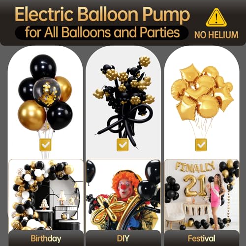 Image of Bezente 3-in-1 Air Balloon Pump Electric Inflator Blower Machine