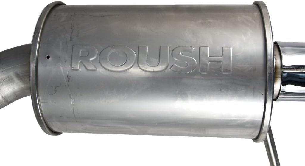 Blue Oval Industries Roush 422333-BLK Axle Back Exhaust System with Black Tips for 2024 Ford Mustang GT & Ecoboost