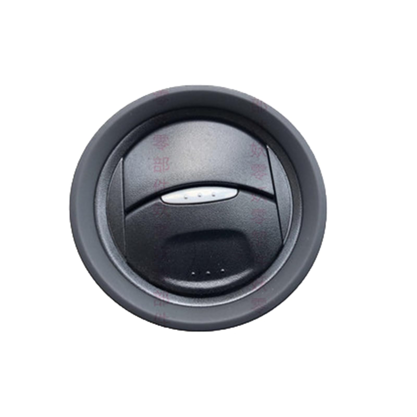 For Fiesta Dashboard Air Conditioning Outlet Vent Front Console Air Grille(Paddle Silver)