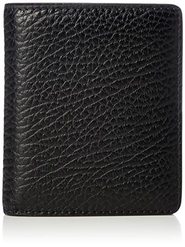 メゾン マルジェラ ブラック レザー 二つ折り財布