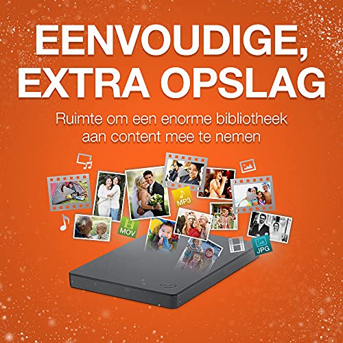 Seagate Basic, 1 TB, Draagbare Externe Harde Schijf, USB 3.0, voor Windows & Mac (STJL1000400) - Image 4