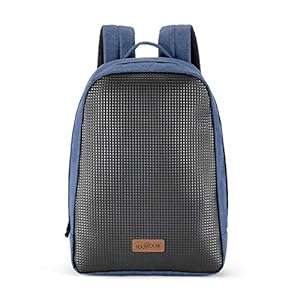 Footloose by Skybags Unisex Polyester 41 cms Light Blue Casual Backpack