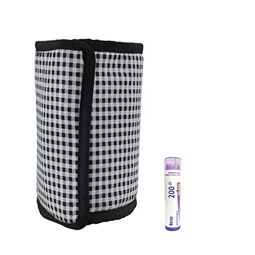 pinklilycare Foldable Homeopathy Storage Case Box Kit Pouch for Homeopathy 42 Tubes