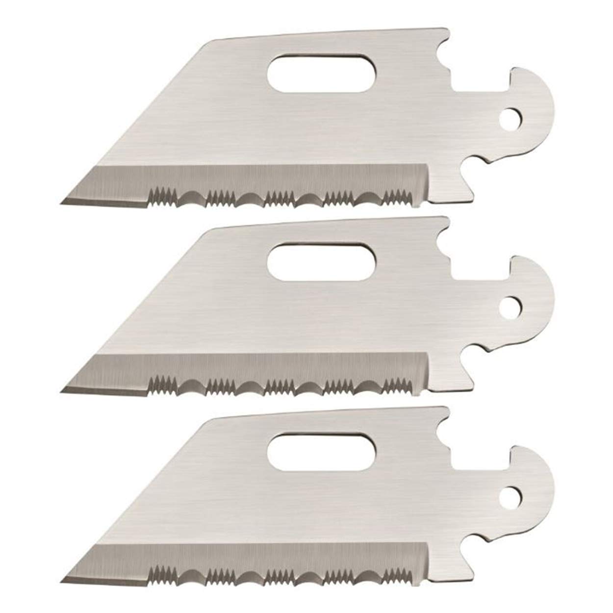 Cold Steel 40AP3C Click N Cut Replacement Blades 3 pcs Utility Serr, One Size
