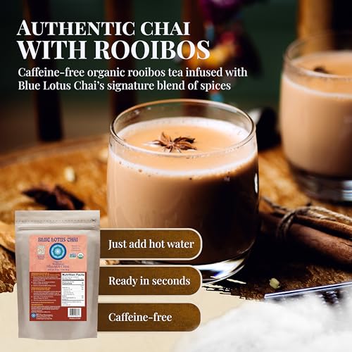 Blue Lotus Chai Organic Rooibos Masala Chai