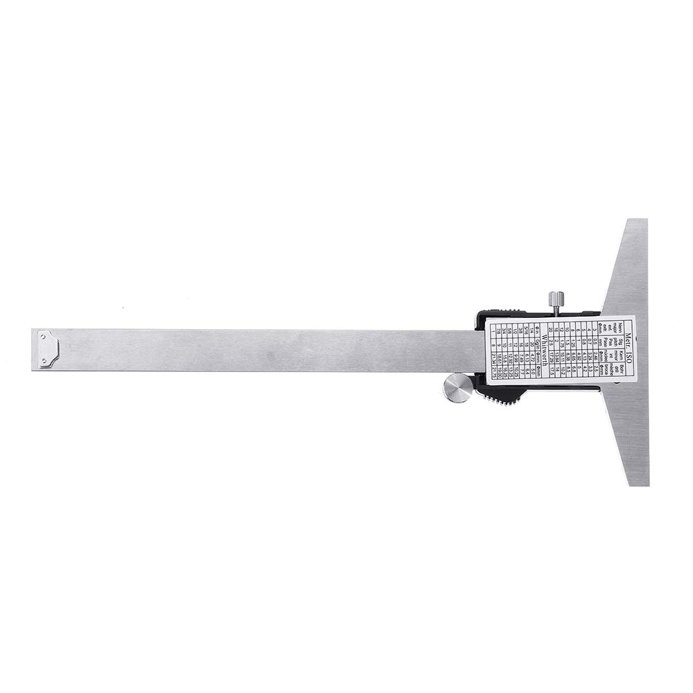0-150mm Acero Inoxidable Electrónico Digital Profundidad Vernier Calibrador LCD Vernier Calibrador Herramienta de Medición