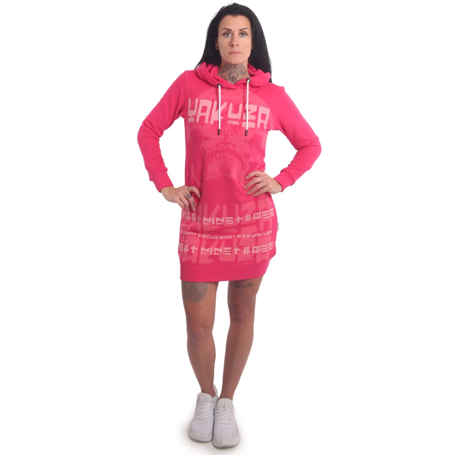 Yakuza Damen Galvanic Hoodie Kleid