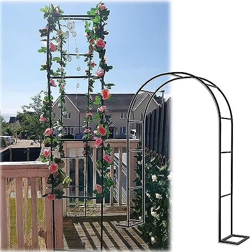 Arche de jardin stable montage facile support extérieur fer - 2