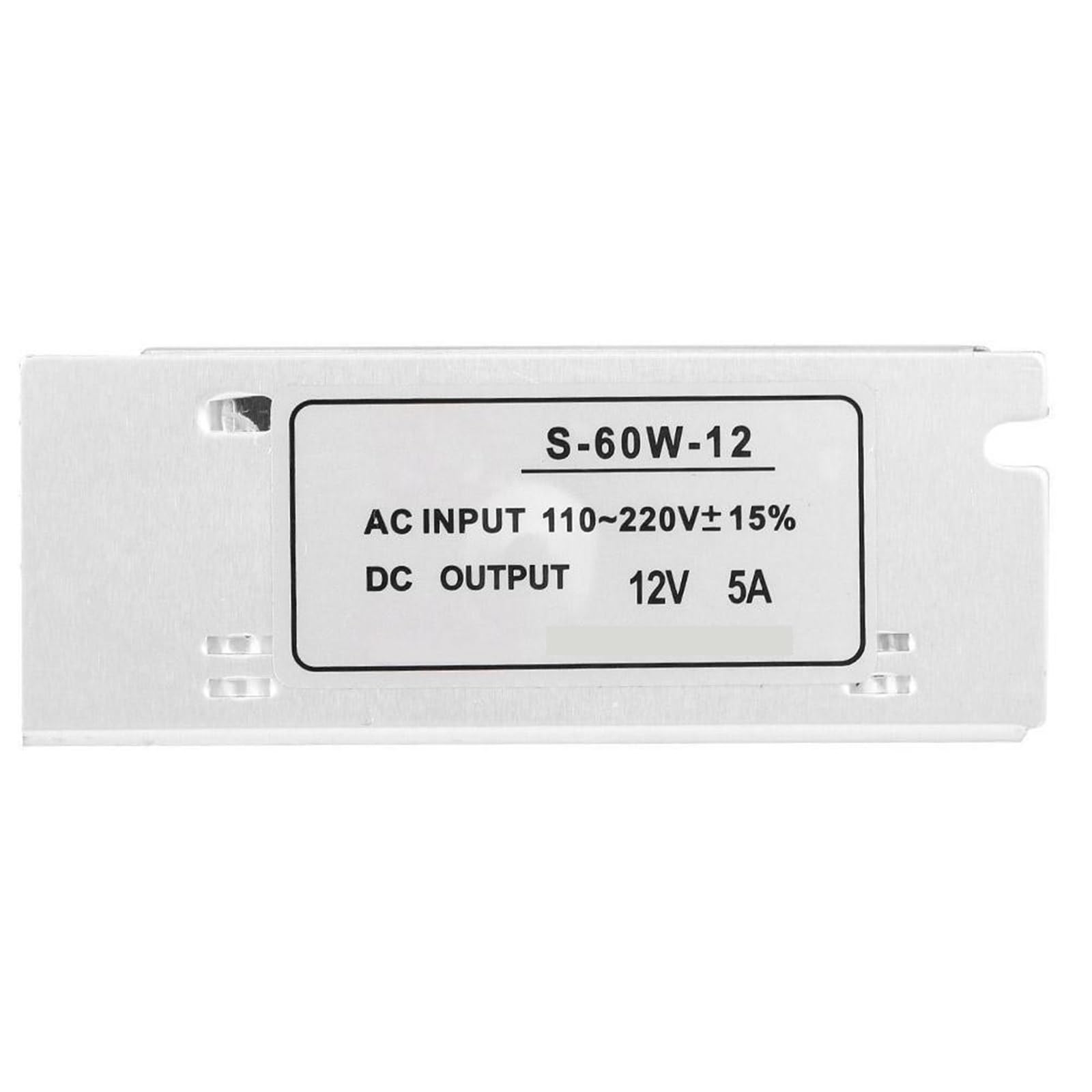 Fuente de alimentación conmutada de 12V y 5A, interruptor de transformador de fuentes de alimentación de 60W