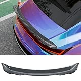 Maxzina Spoiler Wing Compatible with 2021-2025 Hyundai Elantra Sedan Rear Spoiler Trunk Rear Spoiler Wing Lip ABS Plastic for 2024 Elantra Accessories (Glossy Carbon Fiber Pattern)