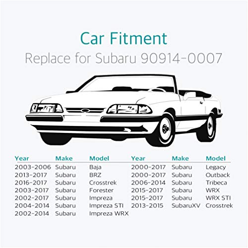 100 Clips De Retenue D'aile Pour Subaru - Réf. 90914-0007 - Rivets En Nylon Noir