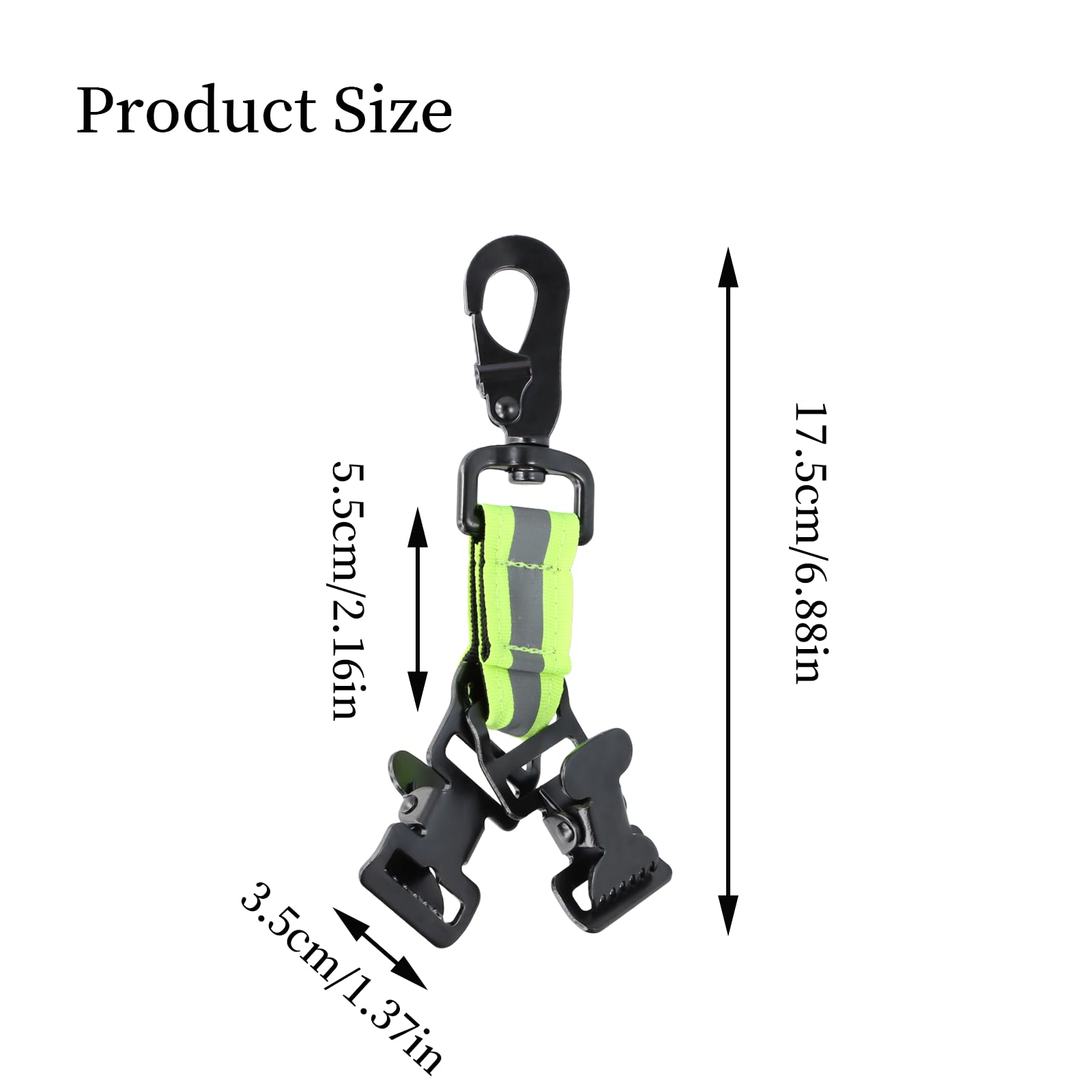 Clip Per Guanti Da Lavoro - Set Di 2 Grabber Clip - Supporto Per