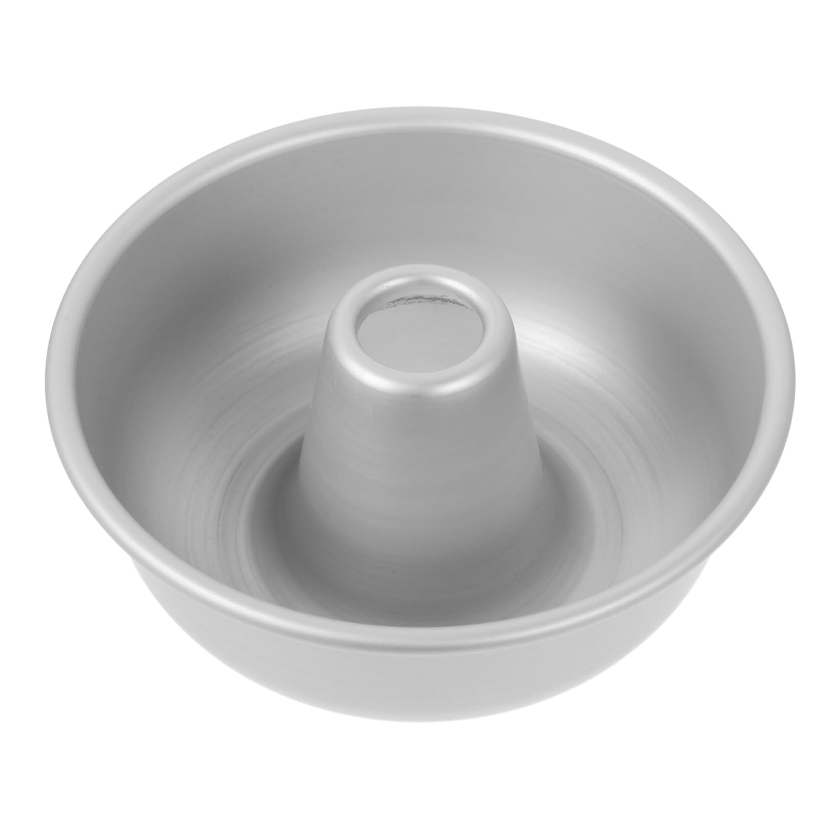 Cabilock Non-Stick 13x5.5cm Round Aluminum Bread Pan for Baking Donuts, Muffins, Cupcakes, Ice Cream, Mousse, Gelatin