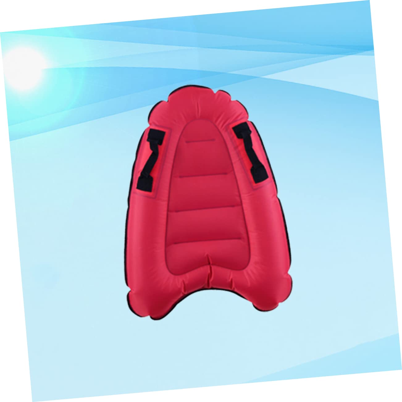Tavola da Surf Gonfiabile Flottante, Pvc, Maniglia | Materasso Gonfiabile Spiaggia Pieghevole, Antiscivolo, Vacanze Estive, Party e Celebrazioni