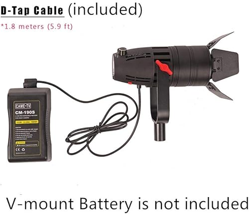 Miniatura 5 de Came-TV Boltzen 30W B-30 COB Fresnel Luz de video LED enfocable, de alto rendimiento sin ventilador, luz diurna 5600K CRI96+ TLCI97+regulable