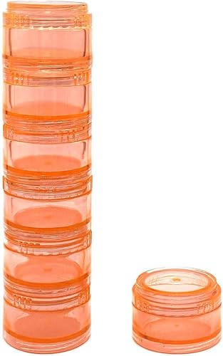 Miniatura 1 de Planificador semanal de píldoras de viaje, organizador de píldoras mensual, caja de píldoras del mes diario, compartimentos separados AMPM, los