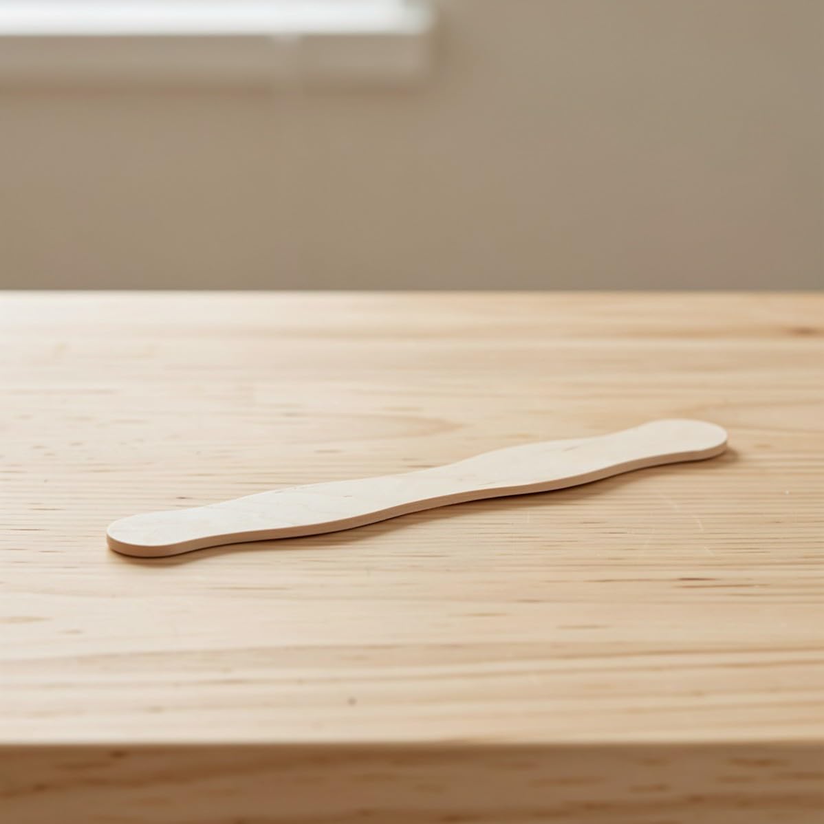 ERINGOGO 200 Unidades Palitos de Madera Lisos para Manualidades, Gruesos y