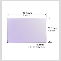 Vista 6 de Paquete de 2 protectores de pantalla RC Plus aptos para DJI Inspire 3 Dron, película protectora de pantalla de vidrio templado HD mate para DJI RC