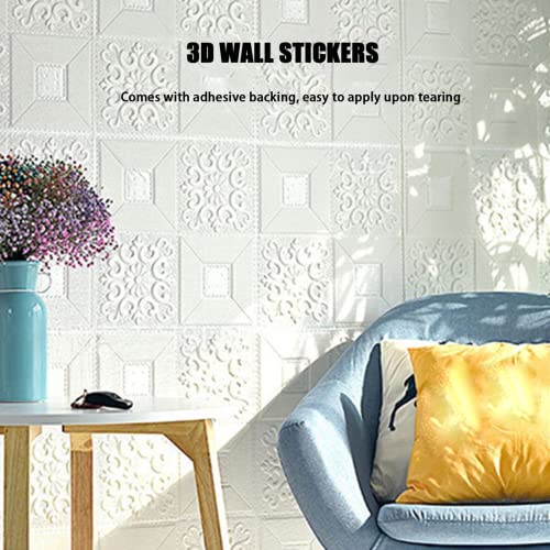 Paneles de pared 3D autoadhesivos para decorar salones modernos y dormitorios modernos 8