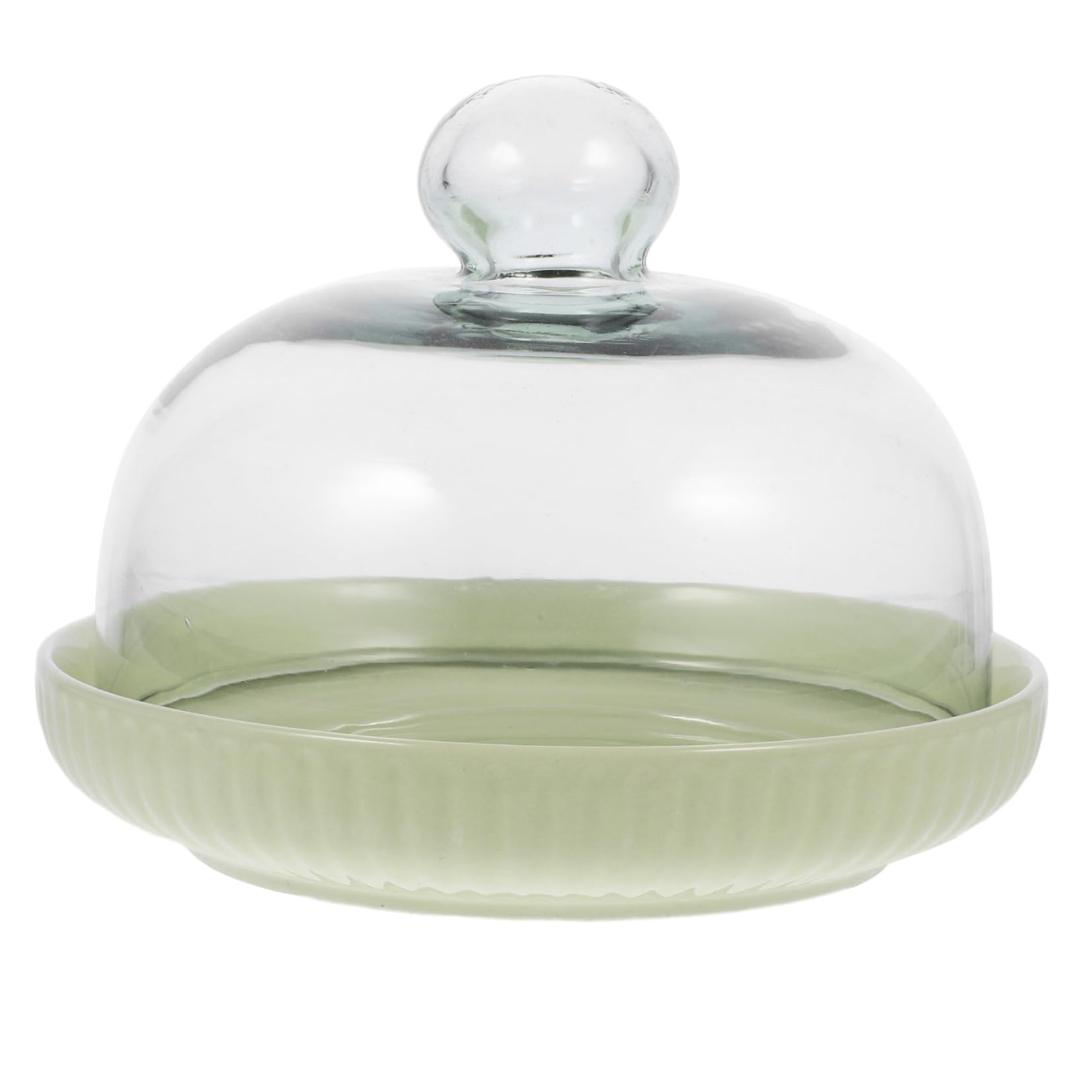 Présentoir à gâteaux avec cloche de protection plateau hermétique pour buffet