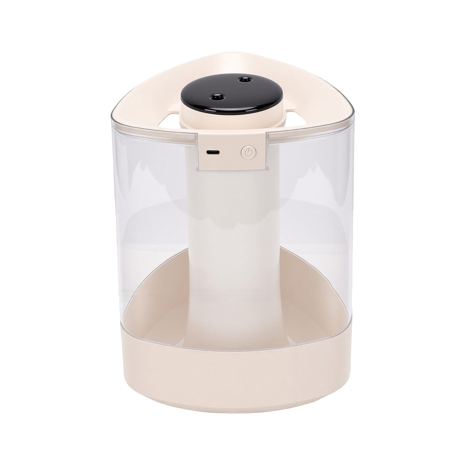 LICAEVEY Umidificatore USB 5L Doppio Ugello Silenzioso Fresco Nebbia, per | Umidificatore da scrivania portatile con grande serbatoio dell\'acqua per casa, ufficio, camera da letto, luce notturna a LED