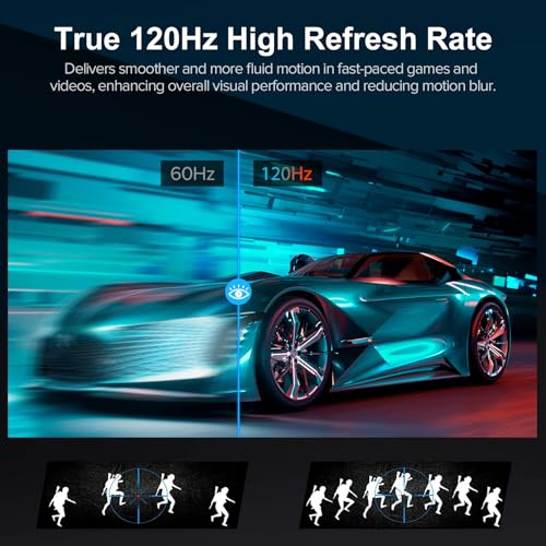 Monitor Portatile 2K 120Hz Display Mobile 16 Pollici con 2560 * 1600 1200:1 Contrasto 400 Nits Schermo IPS Mini HDMI USB C per PC Laptop Xbo Switch PS4/5, Compatibile VESA - Monitor - Immagine 3