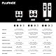 Fluance Ai41 2-Wege-2.0-Stereo-Bücherregal-Lautsprecher mit 5 Zoll Treibern, 90 W Verstärker für Plattenspieler, TV, PC und Bluetooth 5, optisch, USB & Sub-Out (Weiße Walnuss)